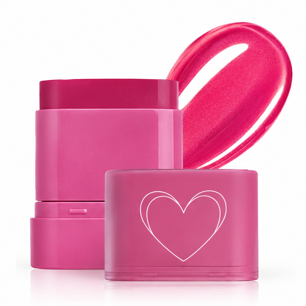 Pink Cream Blush Stick – Portable Cheek Color Makeup